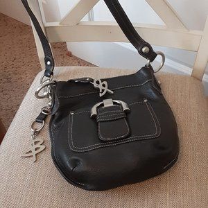 Pebble Leather Convertible Crossbody Bag